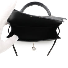 Load image into Gallery viewer, HERMES Mini Kelly 2 Black Epsom