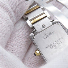 将图像加载到图库查看器中,CARTIER Tank Francaise SM H25mm×W20mm Stainless Steel White DialW51007Q4