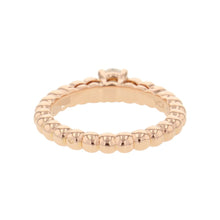 Load image into Gallery viewer, Van Cleef & Arpels Perle Solitaire Ring Size 50/#10VCARO1VC00 18K Pink Gold