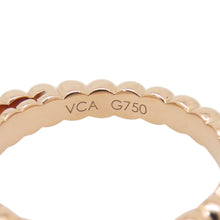 Load image into Gallery viewer, Van Cleef & Arpels Perle Solitaire Ring Size 50/#10VCARO1VC00 18K Pink Gold