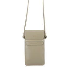 Load image into Gallery viewer, CELINE phone pouch Gray Leather