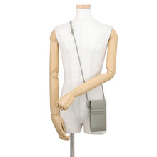 Load image into Gallery viewer, CELINE phone pouch Gray Leather