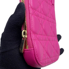Load image into Gallery viewer, Dior Lady Dior Phone Shoulder PinkS0872ONMJ Leather