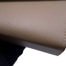 Load image into Gallery viewer, Bonaventura Shoulder Wallet Greige Embossed Leather