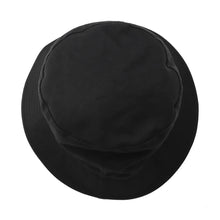 Load image into Gallery viewer, CELINE logo bucket hat Size L Black/White2AUO4968P Cotton100%