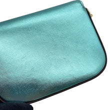Load image into Gallery viewer, GUCCI Horsebit 1955 Nano Shoulder MetalicLight Blue760253 Leather Size Nano