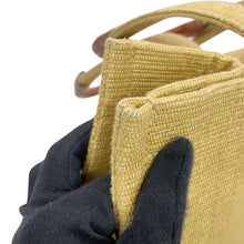 将图像加载到图库查看器中,CELINE Triomphe Cabatice Tote Natural/Tan196762FNZ.02NT Canvas Leather Size Large
