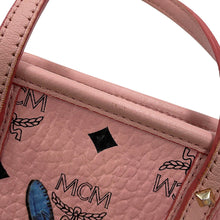 Load image into Gallery viewer, MCM Rabbit print 2-way bag PinkMWP7SXL45PZ001 Leather