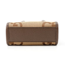 将图像加载到图库查看器中,GUCCI Jumbo GG Mini 2WAY Bag Brown/Beige699406 Canvas Leather