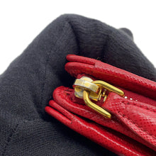 将图像加载到图库查看器中,PRADA Compact wallet Red1ML018 Leather