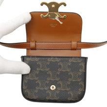 Load image into Gallery viewer, CELINE Mini Claude Triomphe Shoulder Tan10I512DQB.04LU PVC Leather