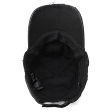 Load image into Gallery viewer, BALENCIAGA Distressed baseball cap Size L Black745132 Cotton100%