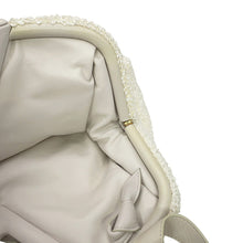 将图像加载到图库查看器中,Bottega Veneta The Point Triangle 2WAY Bag White Nylon Leather Size Medium