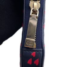 Load image into Gallery viewer, Dior I Love Paris Phone Holder Navy/Red Leather