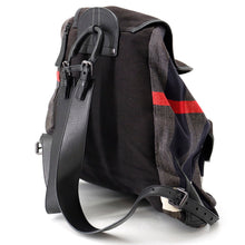 Load image into Gallery viewer, BURBERRY Backpack Black/Multicolor3945950 Canvas Leather