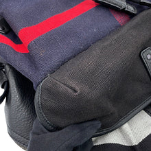 Load image into Gallery viewer, BURBERRY Backpack Black/Multicolor3945950 Canvas Leather