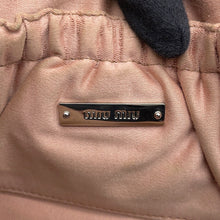 Load image into Gallery viewer, MIUMIU Nappa Crystal Matelassé Shoulder Bag Black Leather