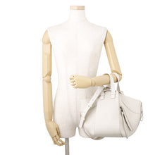 Load image into Gallery viewer, LOEWE Hammock bag WhiteA538S35X51 Leather Size Small