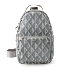 Load image into Gallery viewer, Dior Rider CD Diamond Sling Bag Gray1ESBO038CDP_H42E PVC Leather Size Mini