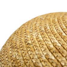 Load image into Gallery viewer, MIUMIU Straw cap Size M Beige/Pink/White Straw Silk