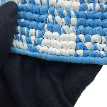 Load image into Gallery viewer, PRADA Bucket hat Size S Blue/White1HC137 Raffia