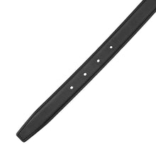 Load image into Gallery viewer, HERMES Gamma reversible belt Size 85 Black/Gold Swift Leather Epsom