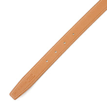 Load image into Gallery viewer, HERMES Gamma reversible belt Size 85 Black/Gold Swift Leather Epsom
