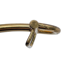 Load image into Gallery viewer, HERMES Gamma reversible belt Size 85 Black/Gold Swift Leather Epsom