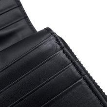 Load image into Gallery viewer, FENDI Compact wallet Black Nylon Canvas/Leather