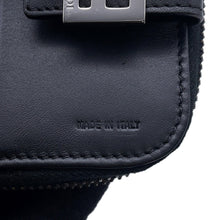 Load image into Gallery viewer, FENDI Compact wallet Black Nylon Canvas/Leather