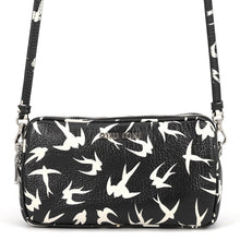 Load image into Gallery viewer, MIUMIU Swallow Print Shoulder Black/White5ZH011 Leather