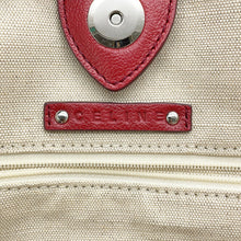 Load image into Gallery viewer, CELINE Saruki Tote Red/Orange PVC Leather