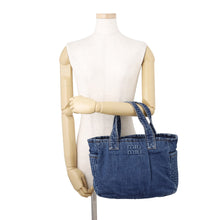 Load image into Gallery viewer, MIUMIU 2WAY tote Blue5BG236 Denim