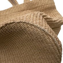 将图像加载到图库查看器中,JIMMY CHOO Beach Tote Beige Raffia