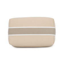 Load image into Gallery viewer, HERMES Brid a Black Beige Canvas Size PM