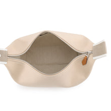 Load image into Gallery viewer, HERMES Brid a Black Beige Canvas Size PM