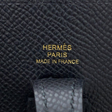 Load image into Gallery viewer, HERMES Evelyne Sellier Black Epsom Size TPM