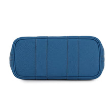 将图像加载到图库查看器中,HERMES Neo Garden Ecru/Blue Wootle Mail Toile H Negonda Leather Size 23