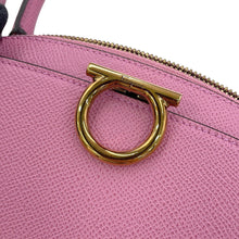 将图像加载到图库查看器中,Ferragamo Gancini 2WAYBag Pink210428 Leather