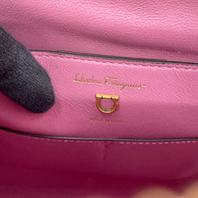 将图像加载到图库查看器中,Ferragamo Gancini 2WAYBag Pink210428 Leather