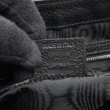 Load image into Gallery viewer, BALENCIAGA ×BALENCIAGA The Hacker Hobo Bag Black680118 Canvas Leather Size Small