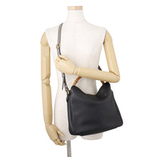将图像加载到图库查看器中,GUCCI Diana Handbag Black/Gray746124 Calf Leather Size Medium