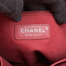将图像加载到图库查看器中,CHANEL Deauville ChainTote Bag Pink/RedA66939 Canvas Leather Size PM