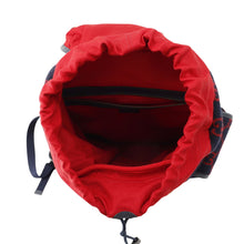 Load image into Gallery viewer, GUCCI GG Wool Backpack Navy/Red598184 Leather Wool