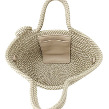 Load image into Gallery viewer, BALENCIAGA Ibiza Basket Bag Khaki695612 Nylon Leather Size Small