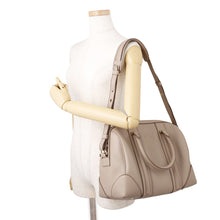 Load image into Gallery viewer, Givenchy Lucrezia 2WAY Bag Beige Leather Size Large