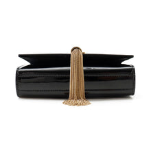 Load image into Gallery viewer, SAINT LAURENT PARIS Kate ChainShoulder Bag Black354120 Patent Leather