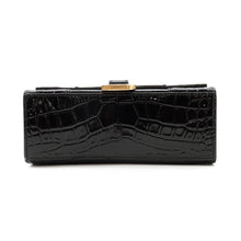 Load image into Gallery viewer, BALENCIAGA Hour glass Black592833 Embossed Leather Size XS
