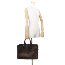 Load image into Gallery viewer, Berluti To Jules 2WAY Bag Dark Brown scritto leather
