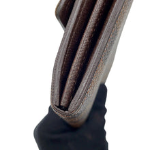 Load image into Gallery viewer, LOUIS VUITTON Portefeuille Sarah BrownN61734 Damier Ebene Canvas